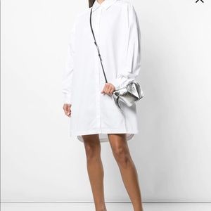 Anine Bing White Long Sleeve Dress